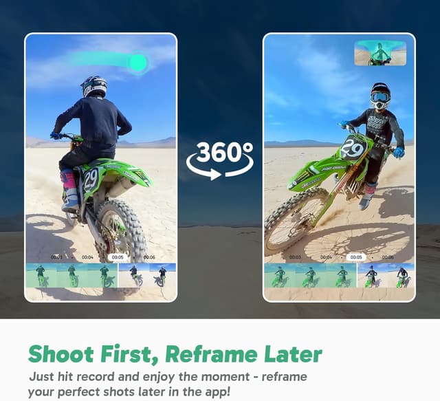 Thumbnail 6 de AKASO 360 Camera Motorcycle Combo 360° Video