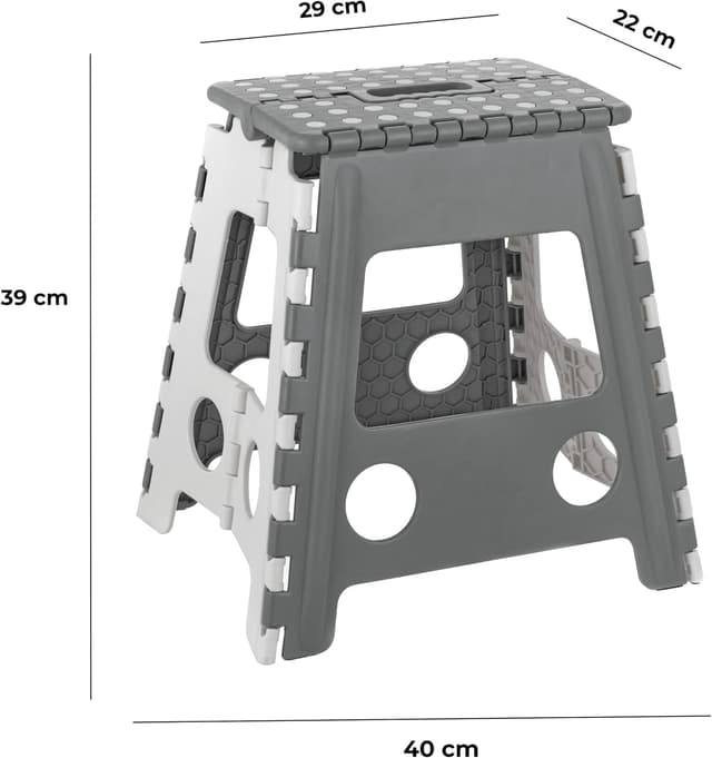 Detalle 2 de Baroni Home Sgabello pieghevole 130 kg