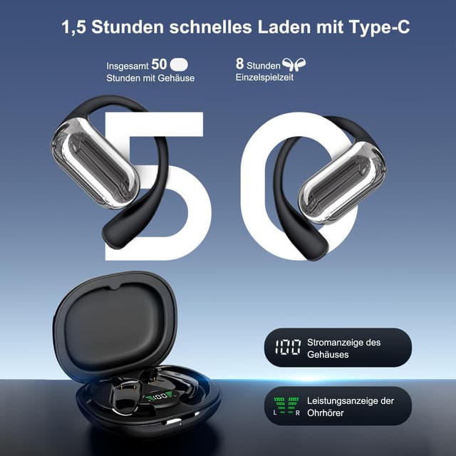 Thumbnail 4 de Q16S Übersetzungskopfhörer 50 Std