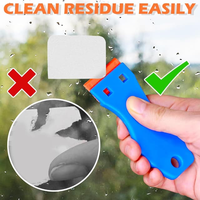 Thumbnail 4 de 2PCS Plastic Scraper Kit with 100 Blades