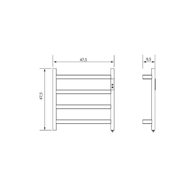 Thumbnail 1 de Manillons Torrent Toallero eléctrico 60 W