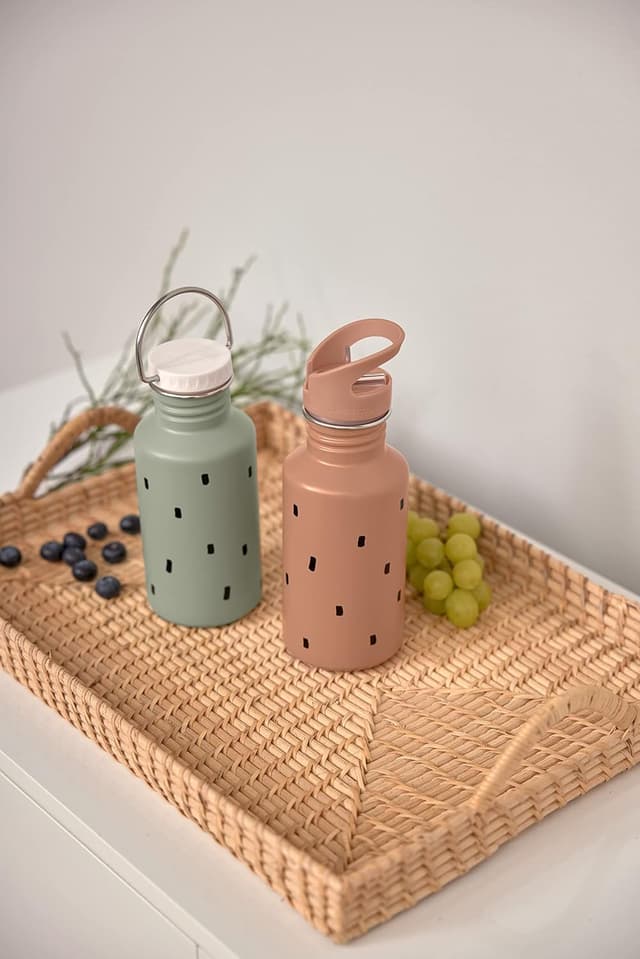 Detalle de Gourde enfants inox 500 ml Happy Prints