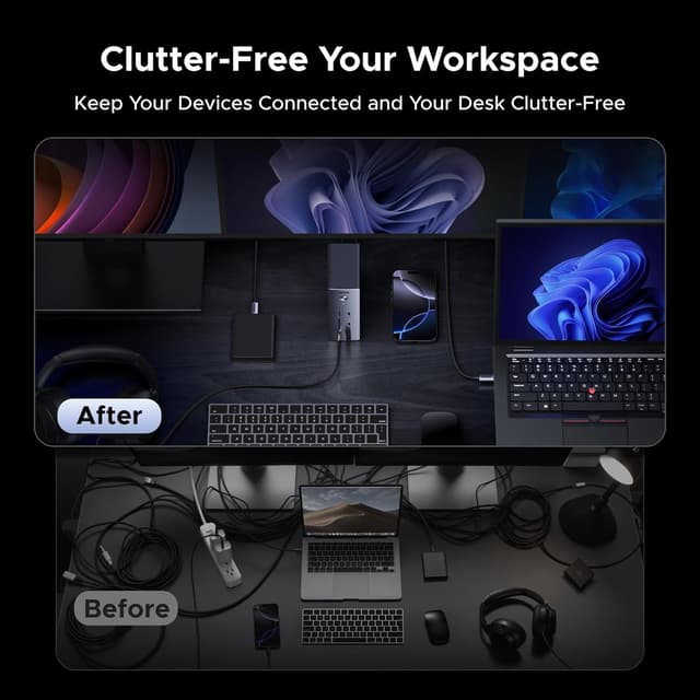 Thumbnail 6 de UGREEN Docking Station 100W USB-C hub for laptops