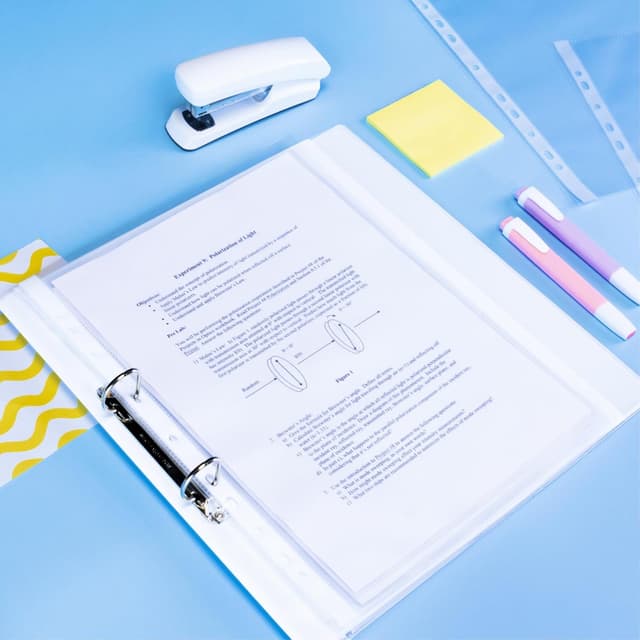 Thumbnail 4 de Raylu Paper Fundas multitaladro A4 90µ 100 uds