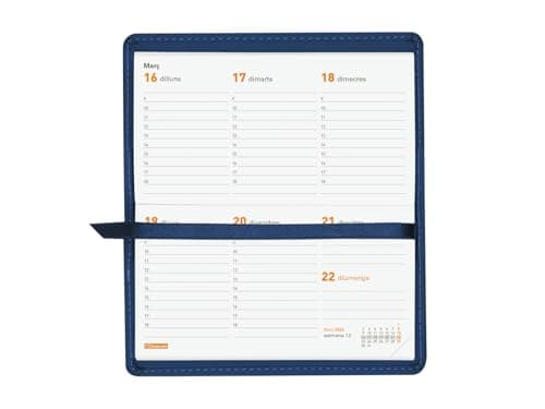 Detalle 2 de Finocam Ibis Agenda Semana Vista vertical 12 meses 📔