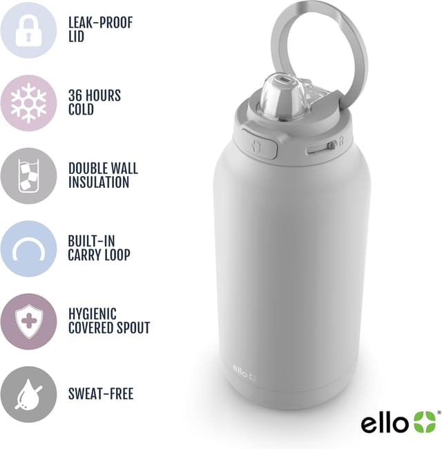 Detalle de Ello Hydra 64oz Vacuum Insulated Jug