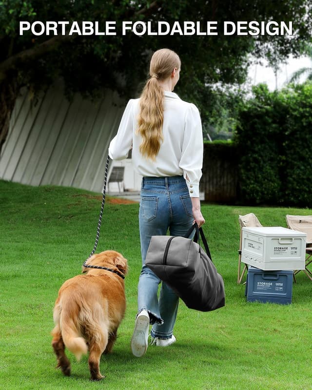 Detalle 2 de derimkcoa travel dog crate 27kg soft kennel