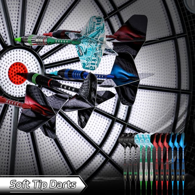 Thumbnail 5 de CyeeLife Darts Soft Tip Set 12 pcs