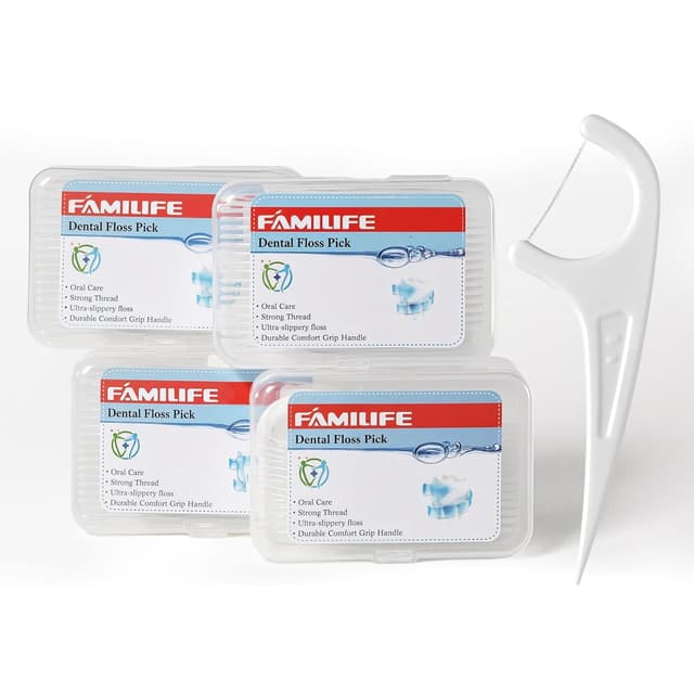 Detalle de FAMILIFE Floss Picks 240 Count