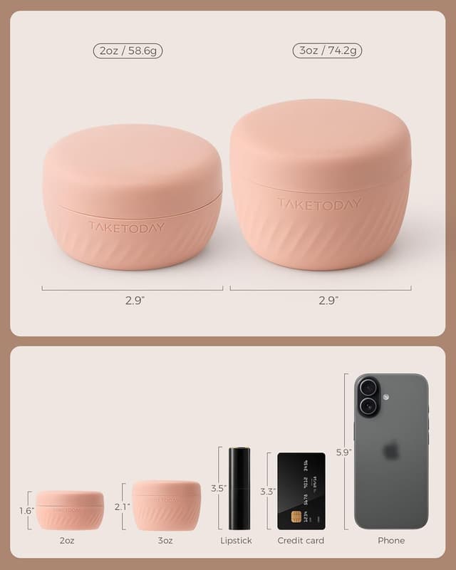 Thumbnail 3 de TakeToday Travel Containers 2oz 4-Pack