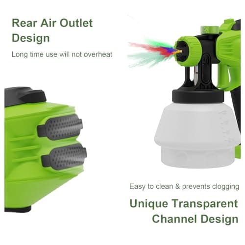 Thumbnail 6 de Pistolet peinture HVLP 700W 1200ml ⚙