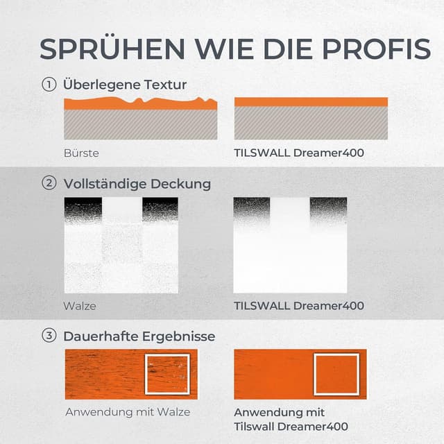 Detalle de Tilswall Farbsprühsystem Dreamer 600 ml