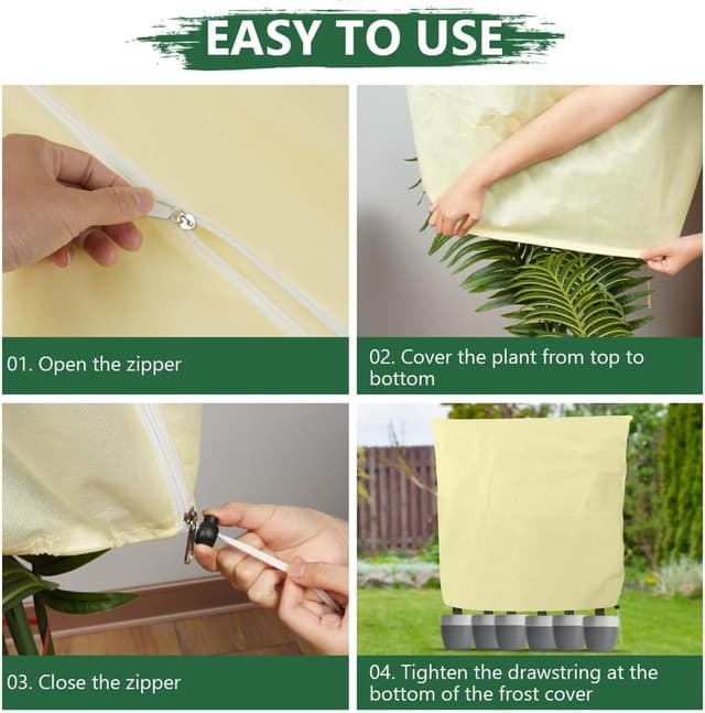 Thumbnail 3 de OFFCUP Plant Fleece Frost Protection Cover