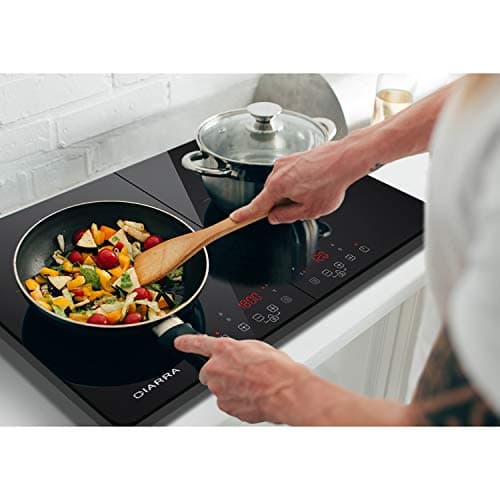 Thumbnail 7 de CIARRA CBTIH2 Placa de Inducción Portátil 2 Fuegos ⚡