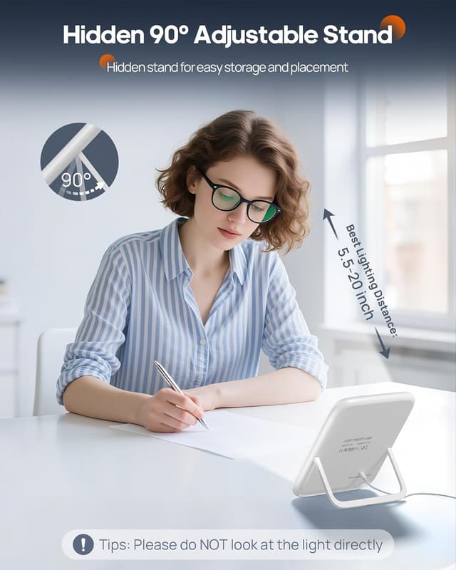 Thumbnail 4 de AJVV Tageslichtlampe 10000 Lux