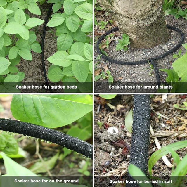 Thumbnail 1 de MHMHM 1/2" Soaker Hose 50FT for Gardens 🌱