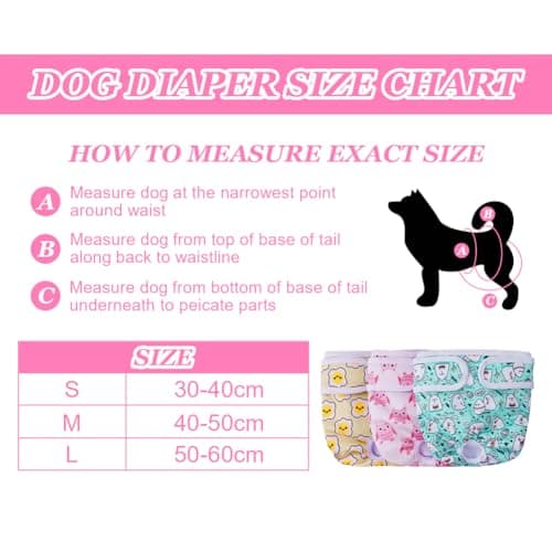 Thumbnail 2 de Aomig Pannolini Lavabili per Cani Femmina S