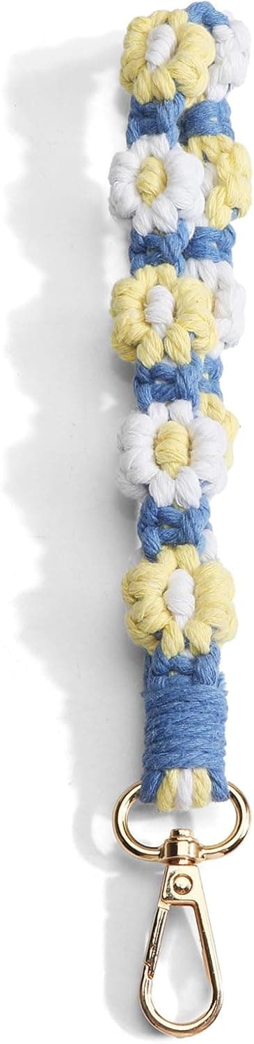 Thumbnail 6 de Gallkeat Makramee Schlüsselanhänger für Damen – geflochtener Boho-Lanyard (20 cm) als Taschenschmuck