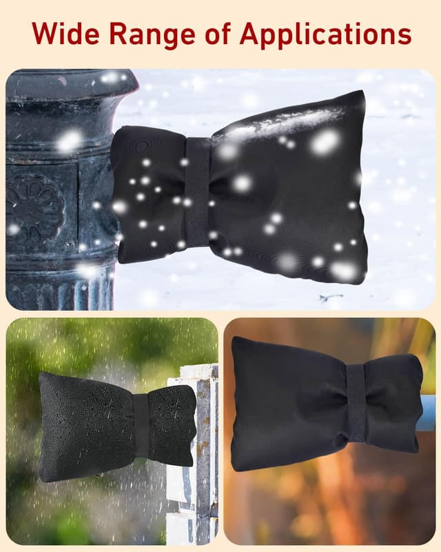 Thumbnail 5 de Outdoor Faucet Covers 3-Pack for Freeze Protection 🚰