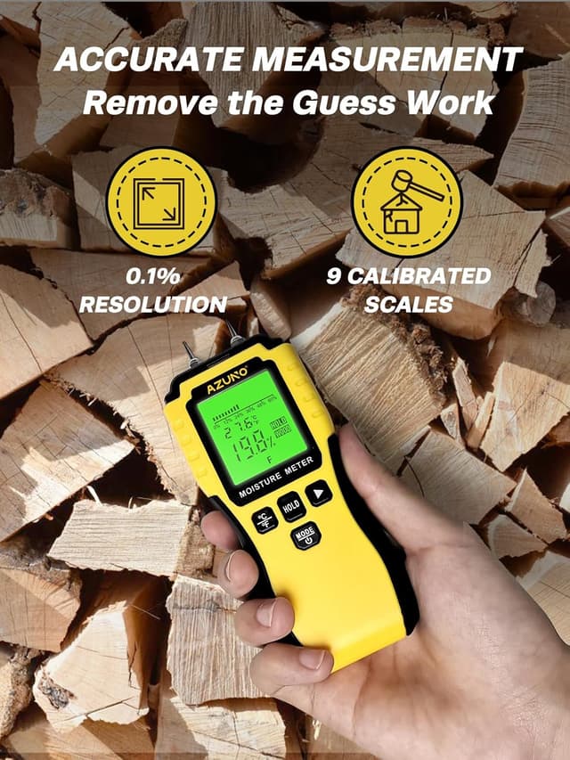 Thumbnail 1 de Moisture Dampness Meter 8-mode pin-type