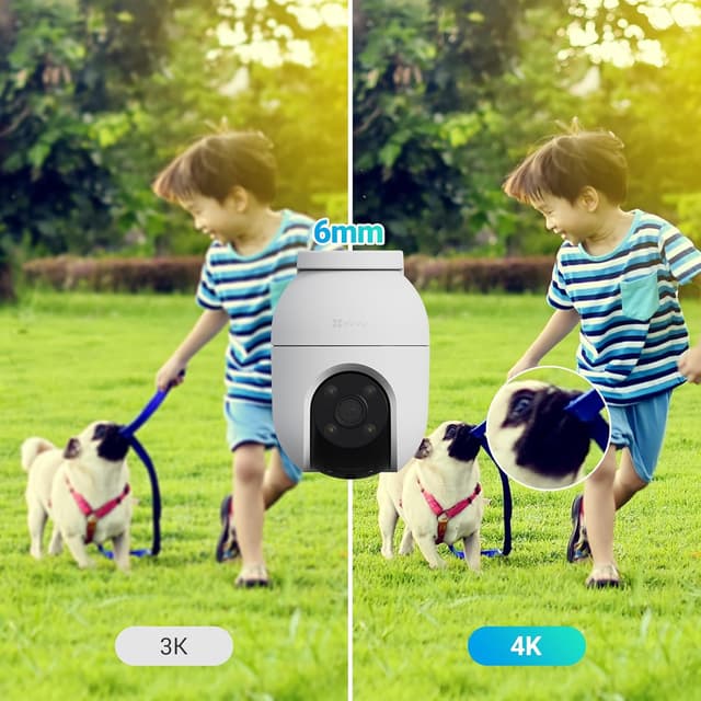 Detalle de EZVIZ C8c 4K caméra 360°