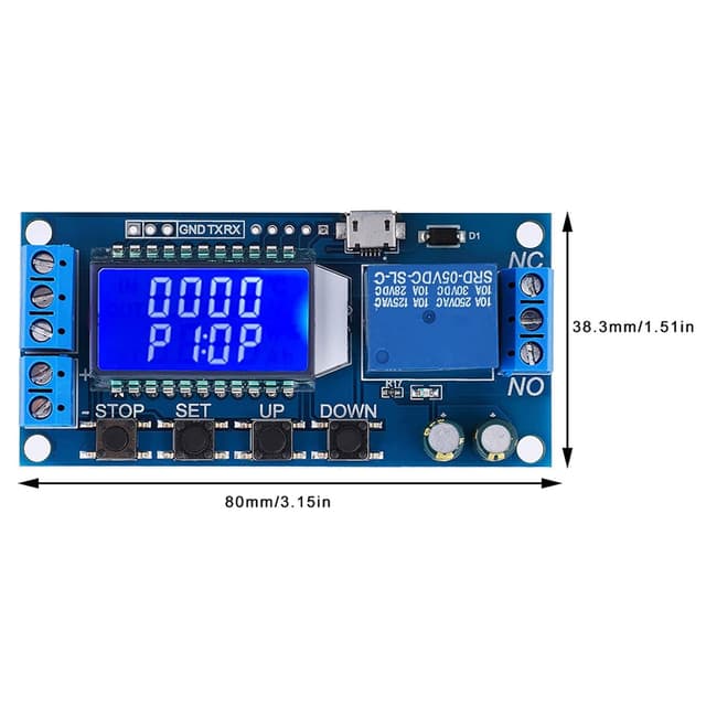 Thumbnail 1 de Fafeicy Temporizzatore Regolabile Modulo