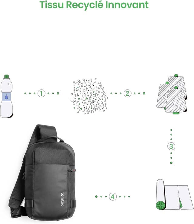 Thumbnail 4 de tomtoc Compact EDC Sling Bag 11"