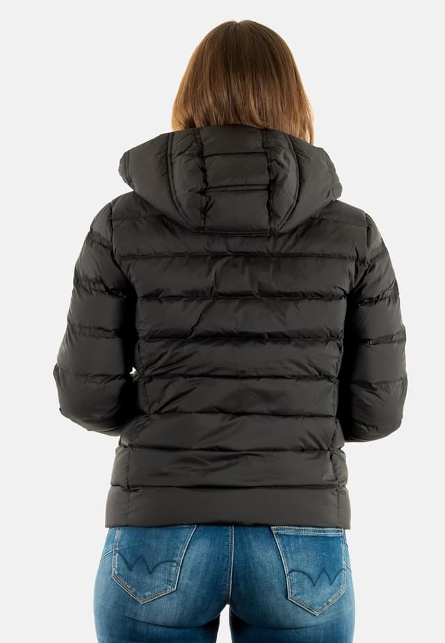 Detalle 2 de Tommy Jeans Veste matelassée femme slim avec capuche – entre-saison