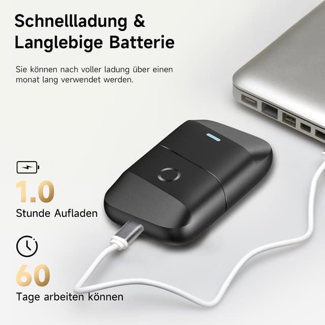 Detalle 1 de Elektrischer Rasierer Herren mit UV 20 s