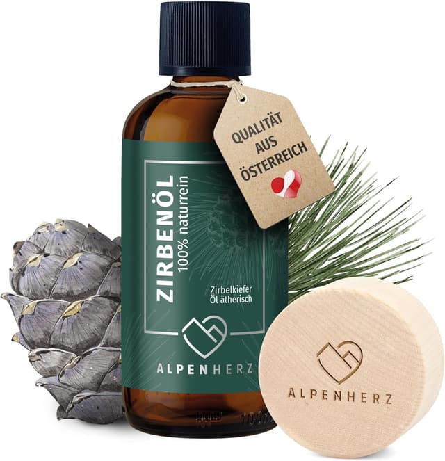 Detalle de Zirbenöl Alpenherz Zirbenöl 100 ml