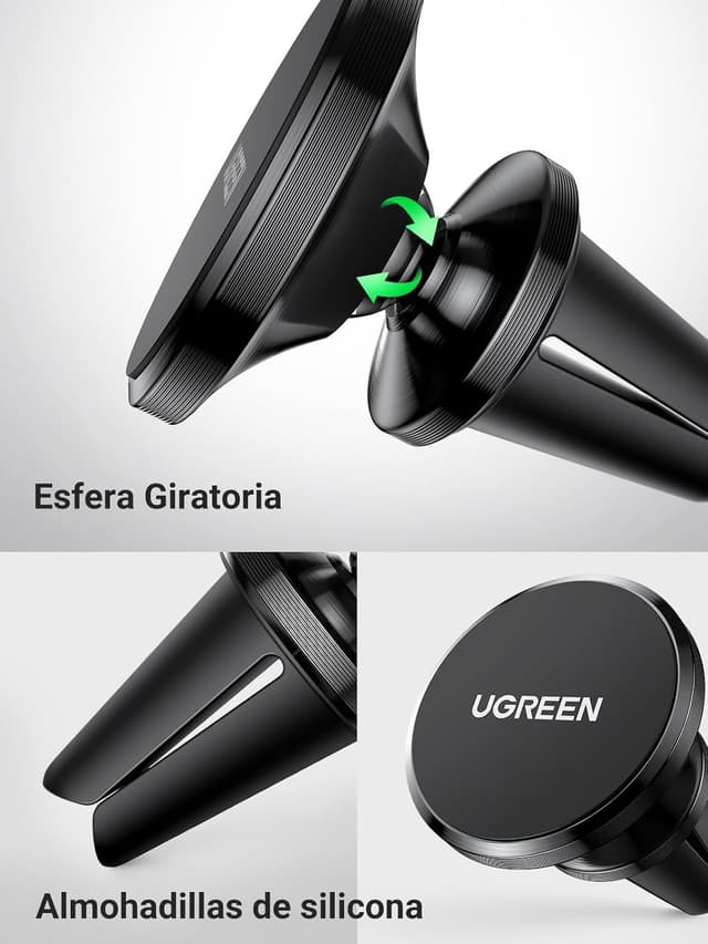 Thumbnail 5 de UGREEN Soporte Móvil Coche Magnético 360°