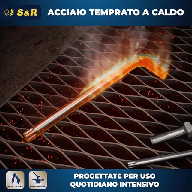 Detalle de S&R Chiavi Torx TX10‑TX50 per bici e auto