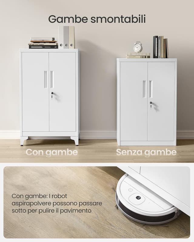 Thumbnail 4 de SONGMICS OMC012W01 Armadietto 40x60x90 cm