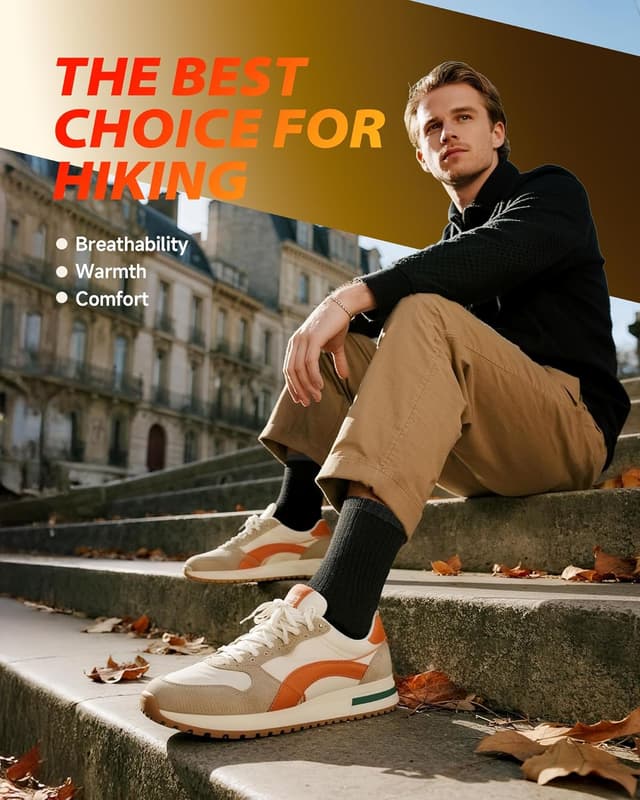 Thumbnail 4 de RUIXUE Merino Wool Hiking Socks 3-Pack