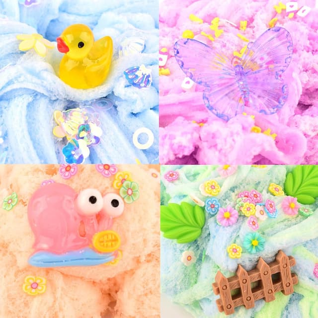 Detalle de 6 Pack Cloud Pink Slime Kids – 6-colour slime kit (ages 8–12)