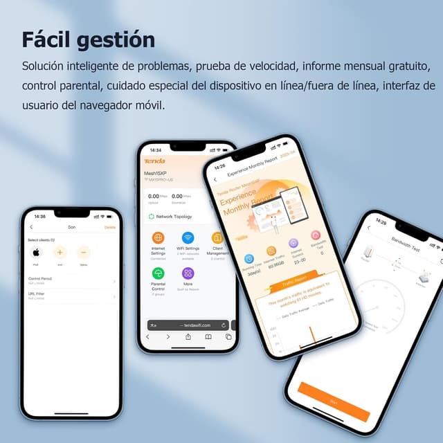 Thumbnail 6 de Tenda Nova MX21 Pro Mesh Wi-Fi 6E 🏠 Cobertura 240㎡