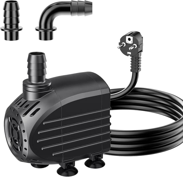 Detalle de Biling Ultraleise Aquarium Pumpe 750 l/h – Tauchbrunnenpumpe für Springbrunnen, Teich & Aquarium