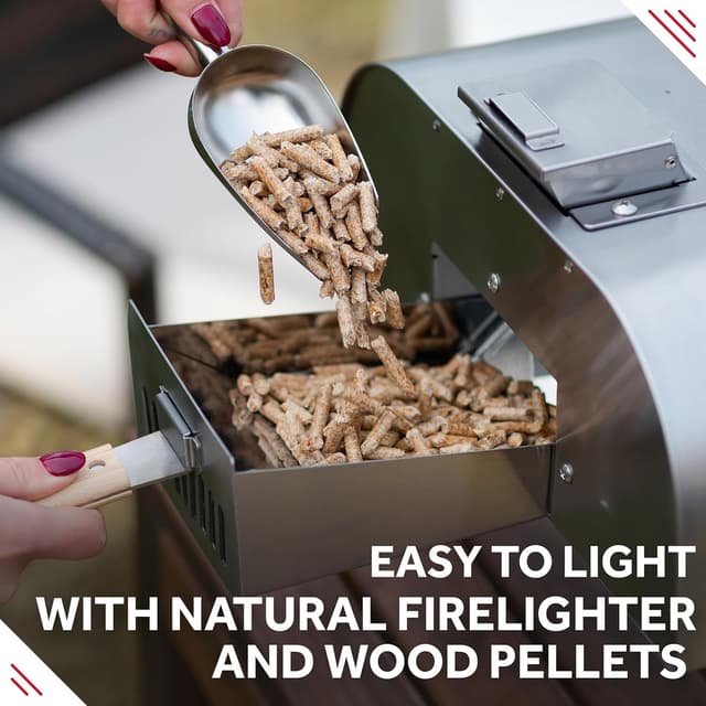 Thumbnail 6 de George Foreman Outdoor 12 Inch Wood Pellet Pizza Oven