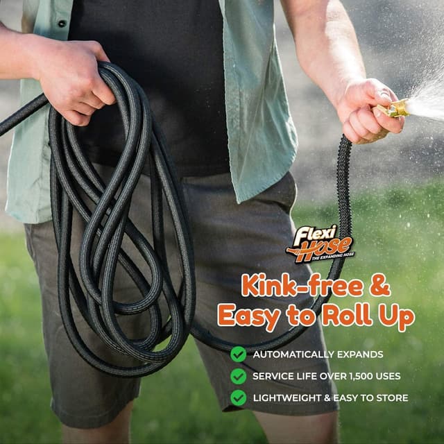 Thumbnail 4 de Flexi Hose 50FT Expandable Garden Hose