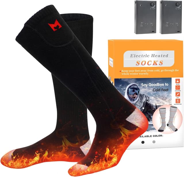 Imagen de MUTOUHE Electric Heated Socks battery-powered for winter en OfertitasTOP