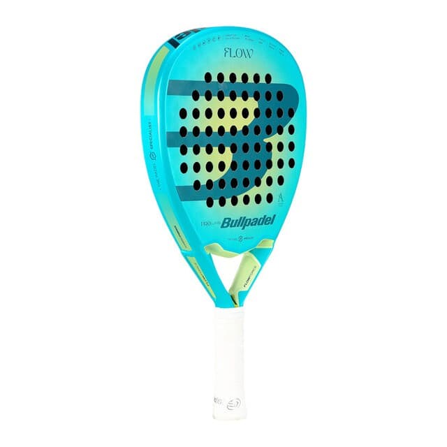 Detalle 2 de Bullpadel Flow Woman pala 25, ligera 100% carbono