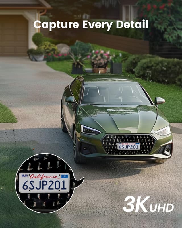 Thumbnail 2 de AOSU 5MP Solar Security Camera System