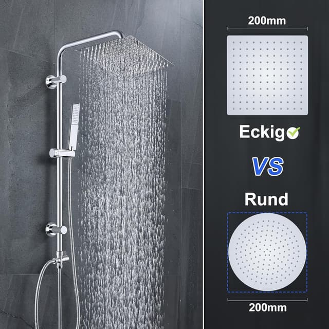 Thumbnail 1 de Görbach Colonna Doccia Acciaio Inox 20x20