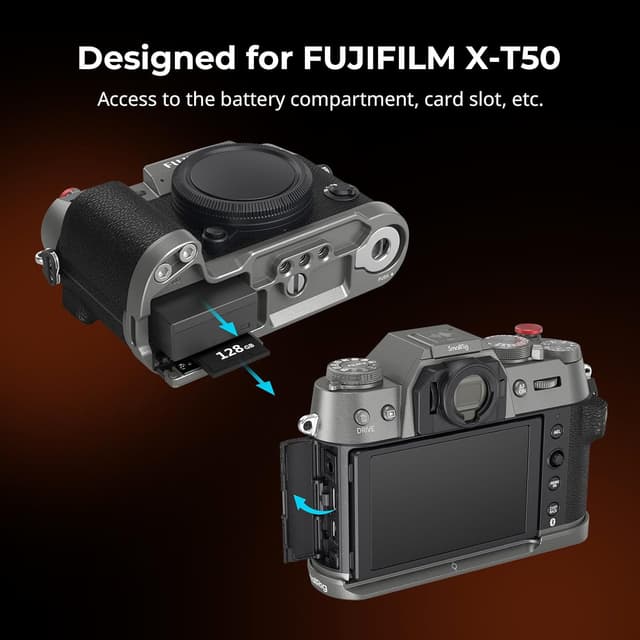 Thumbnail 1 de SMALLRIG X-T50 Impugnatura L ergonomica 77 g