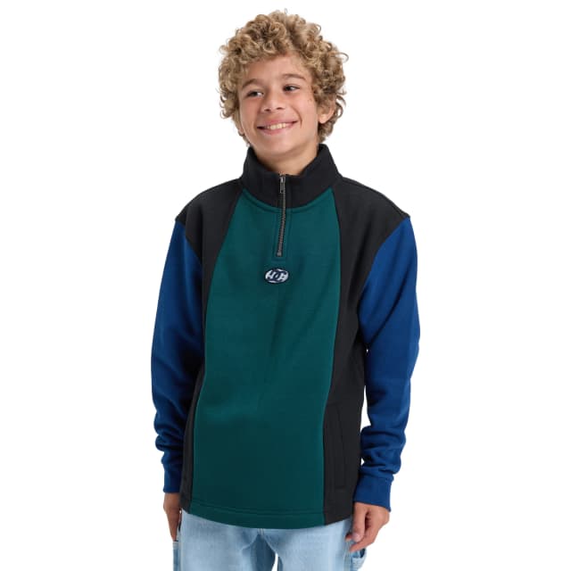 Imagen de DC Shoes Maestro 1/4 Zip forro polar niños en OfertitasTOP
