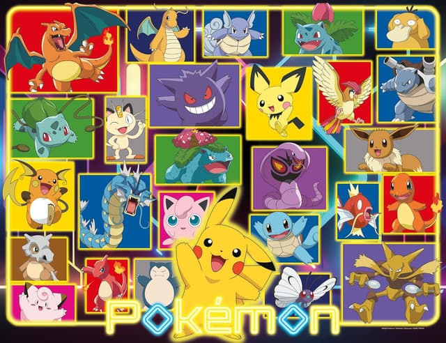 Detalle de Ravensburger Puzzle 12001130 „Leuchtende Pokémon“ – 2000 Teile Puzzle für Erwachsene & ab 14 Jahren
