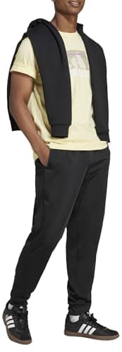 Thumbnail 6 de adidas Hombre Codes BOS Graphic Tee 🌟 Casi Amarillo, L