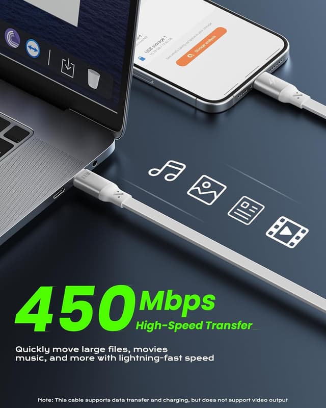 Thumbnail 4 de iOttie 100W Retractable USB-C Cable, 2-Pack