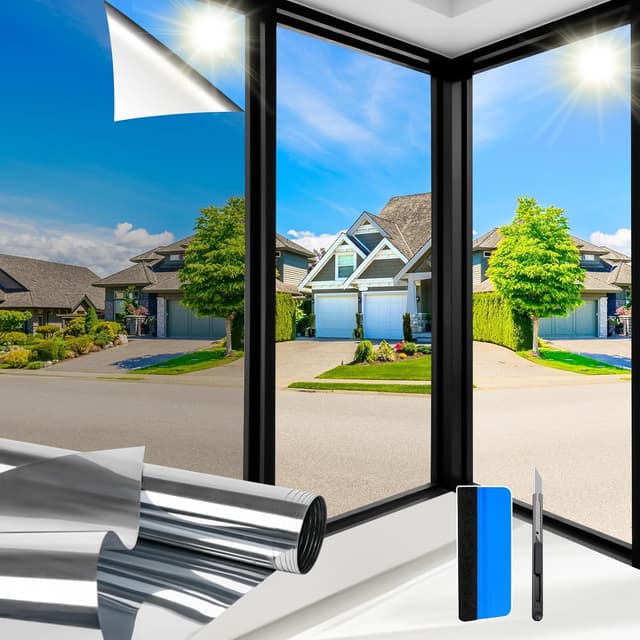 Detalle de Zindoo Film fenêtre anti-regard 75x400 cm