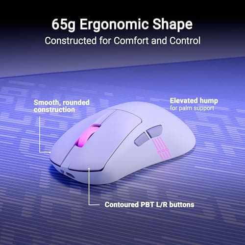 Detalle 2 de ASUS ROG Keris II Origin ratón gaming 64 g